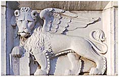 the winged lion symbol of venice influence
